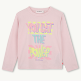 Billie Blush - Long Sleeve Graphic T-Shirt - Rhinestones