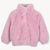 Billie Blush - Faux Fur Coat - Pink