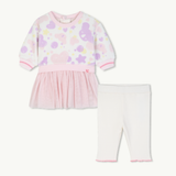 Billie Blush - Koala Print - Dress + legging set