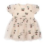 Konges Sløjd - Tullie Dress - Grande Cerise Glitter