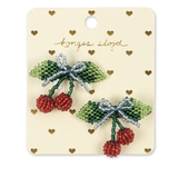 Konges Sløjd - 2 Pack Beaded Cherry Bow