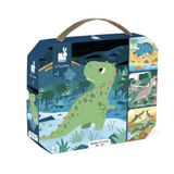 Janod - Evolutionary Dinosaur Puzzles - 4 puzzles