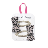 Rockahula - Leopard Love Twisty Bow Clips