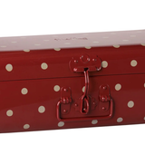 Maileg - Storage Suitcase - Dark Red w/ Tray