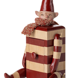 Maileg - Elf with Drawer - Red