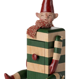 Maileg - Elf with Drawer - Green