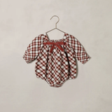 Noralee - Annette Romper Holiday Tartan