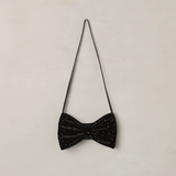 Noralee - Bow Purse Black Rhinestone