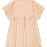 Chloe - Floral Cotton Dress - Light Pink