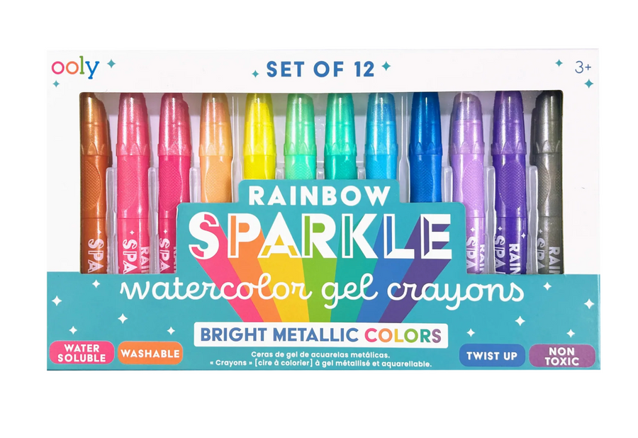 Ooly - Rainbow Sparkle: Water Color Gel