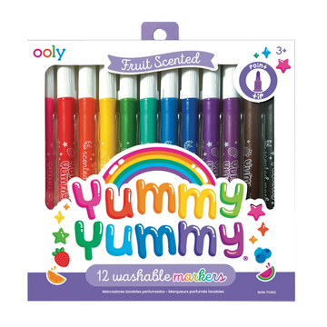 Ooly - Yummy Yummy Scented Markers - Set of 12