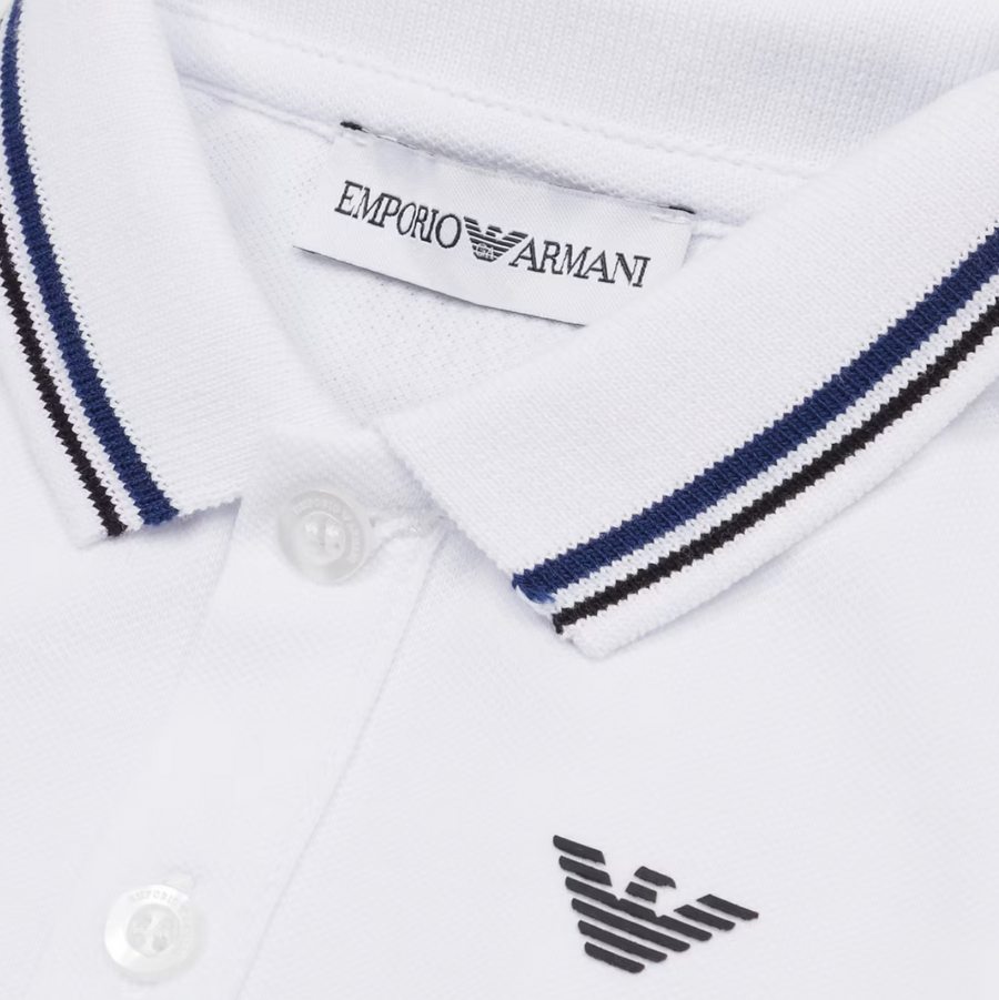 Emporio Armani - Essential Polo Shirt - White