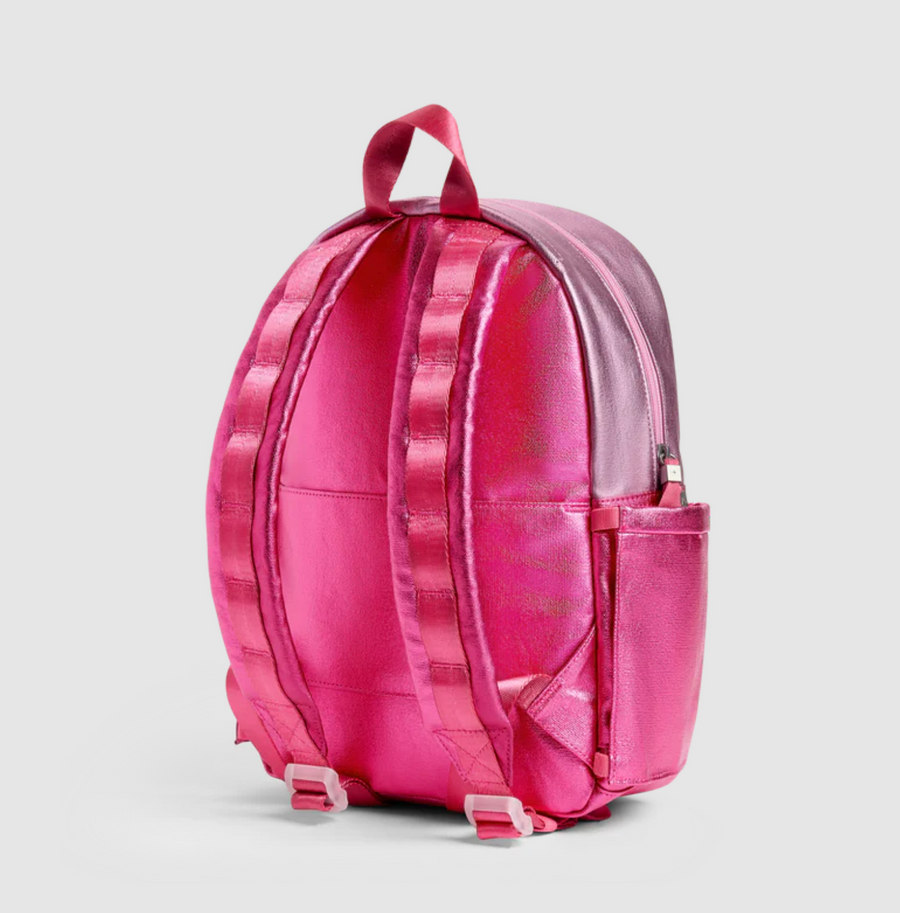 State Bags - Kane Mini Backpack - Pink/Hot Pink Colourblock