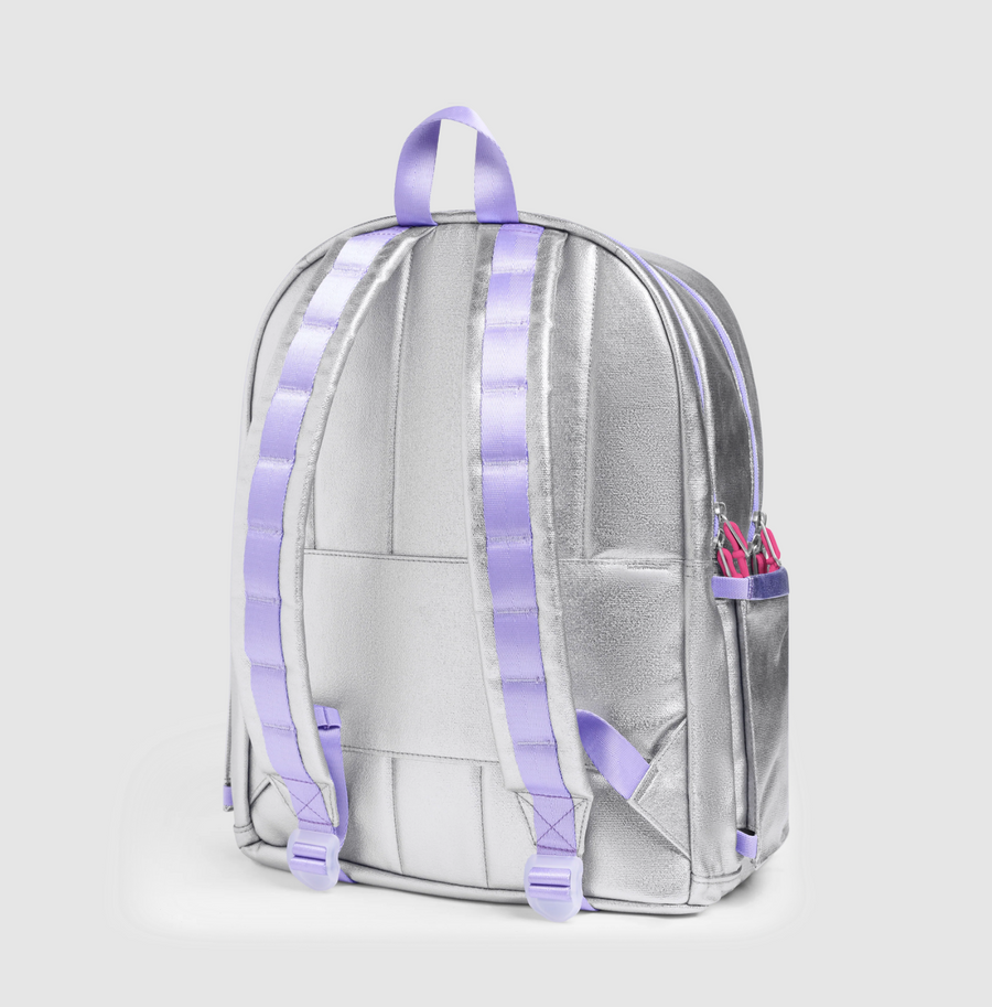 State Bags - Kane Double Pocket Backpack - Sequin Wave