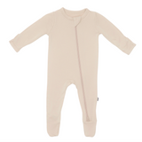 Kyte Baby - Zippered Footie - Bisque