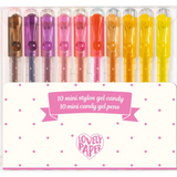 Djeco - 10 mini candy gel pens
