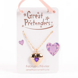 Great Pretenders - Birthstone Heart Lockets
