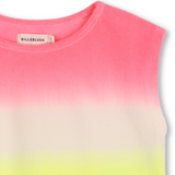 Billie Blush - Terry Towel Gradient Tank Top - Fuchsia