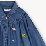 BillieBlush - Denim Dress - Stone