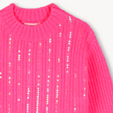 BillieBlush - Sequin Sweater - Pink