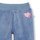 BillieBlush - Velvet Jogging Pant - With Patch