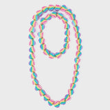 Great Pretenders - Heart of Many Colours Necklace & Bracelet Set