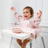 Bibado - Coverall Weaning Bib - Botanical Bunnies