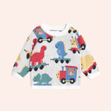 Hux - Dino Knit Train Pullover