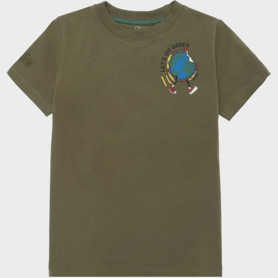 The New - Logan Tee - Ivy Green