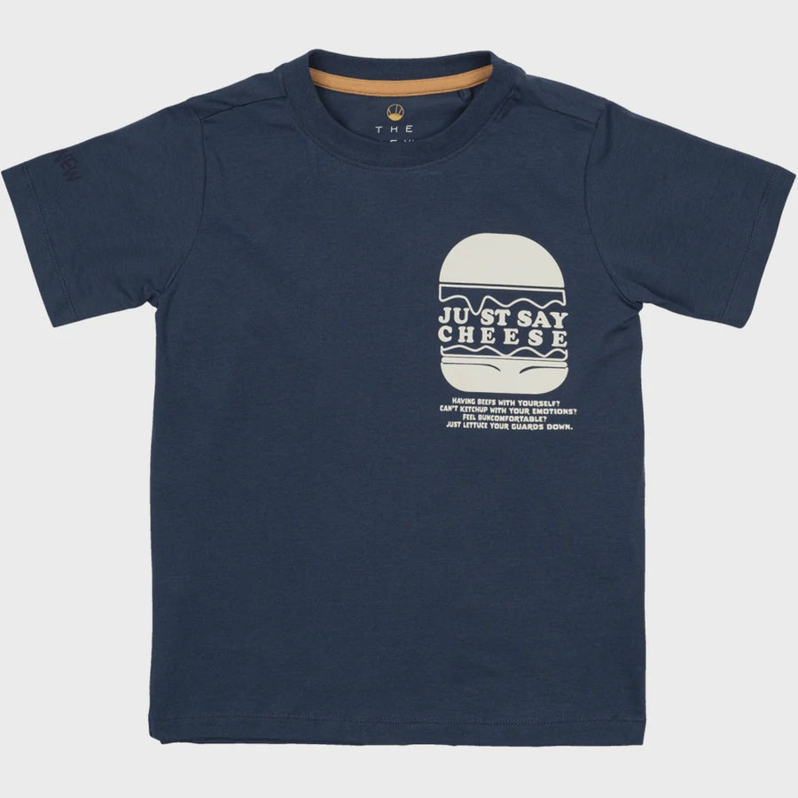 The New - Neely Tee - Mood Indigo