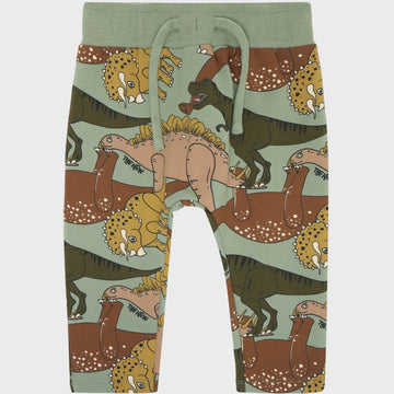 The New - Lee Sweatpants - Hedge Green Dino