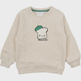 The New - Niels Sweatshirt - Oatmeal Melange
