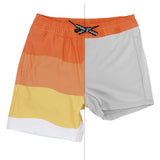 Feather 4 Arrow - Wave Striped Lined Volley Trunk - Melon