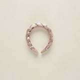 Noralee - Metallic Braided Headband - Bubblegum