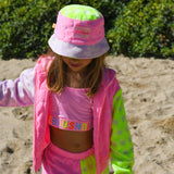 Billie Blush - Terry Shorts Allover Hearts - Multicolor