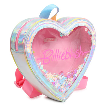 Billie Blush - Heart Shaped Confetti Backpack