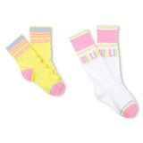 Billie Blush - 2 Pack Socks - Yellow & White