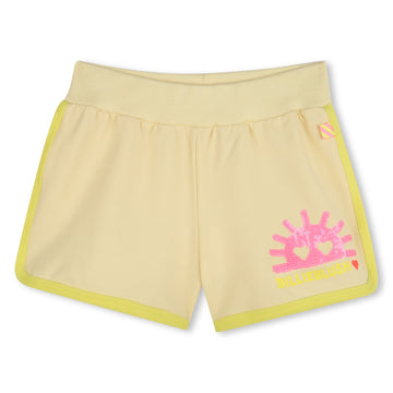 Billie Blush - Sun Graphic Shorts - Yellow