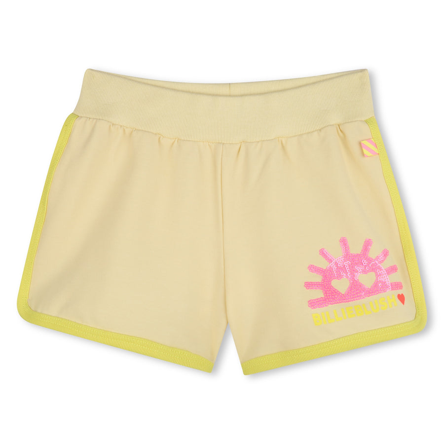 Billie Blush - Sun Graphic Shorts - Yellow