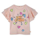 Billie Blush - Graphic Pop Corn Shirt - Pink