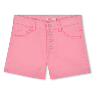 Billie Blush - Colored Denim Shorts - Pink