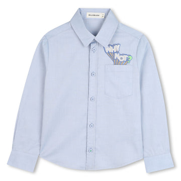 Billieblush - Boys Why Not? Button Down - Pale Blue
