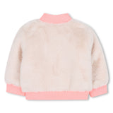 Billie Blush -Faux Sherling Coat