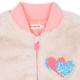 Billie Blush -Faux Sherling Coat