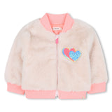 Billie Blush -Faux Sherling Coat
