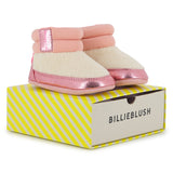 Billieblush - Newborn Snow Boot - Pink Fleece