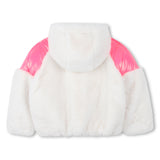 Billie Blush - Printed Fleece Coat