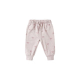 Quincy Mae - Relaxed Fleece Sweatpant - Bows