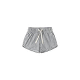 Quincy Mae - Boys Swim Short - Ocean Gingham