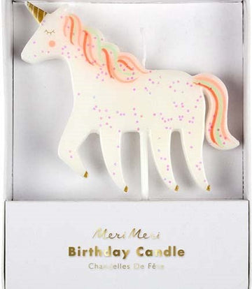 Meri Meri - Unicorn Birthday Candle